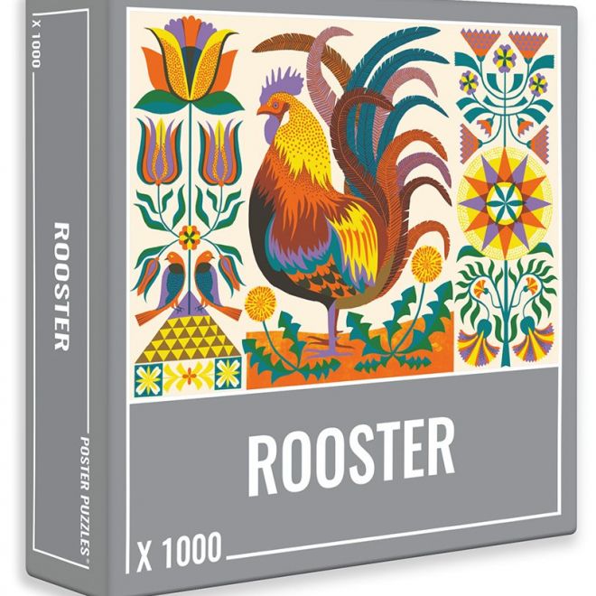 CLOUDBERRIES Puzzle Rooster 1000 dílků