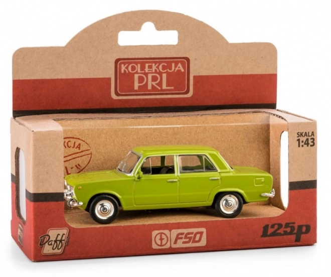 PRL FIAT 125P vozidlo - Zelená