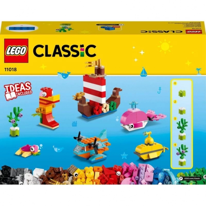 LEGO Classic 11018 Kreativní zábava v oceánu