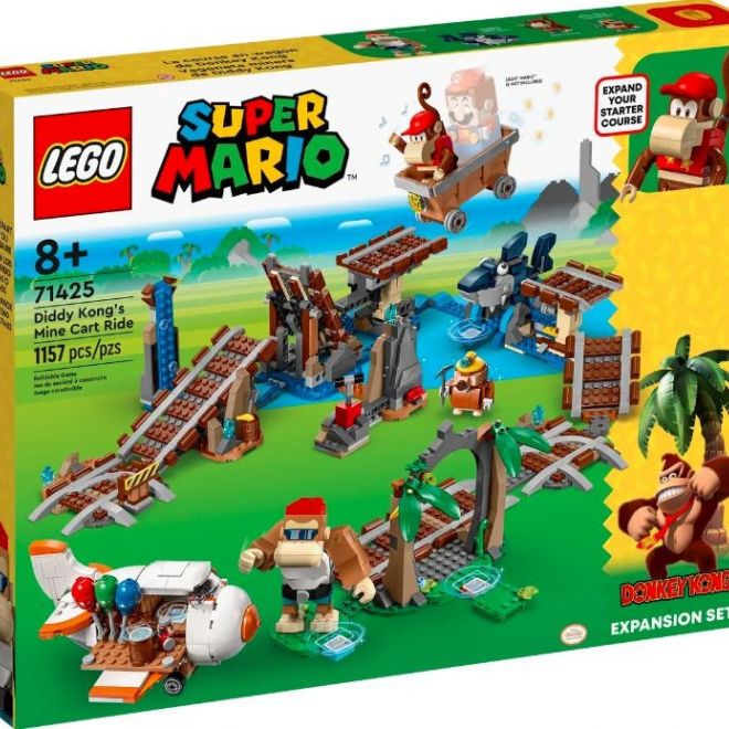 Super Mario bricks 71425 Jízda Diddy Kongova vozu - rozšiřující sada