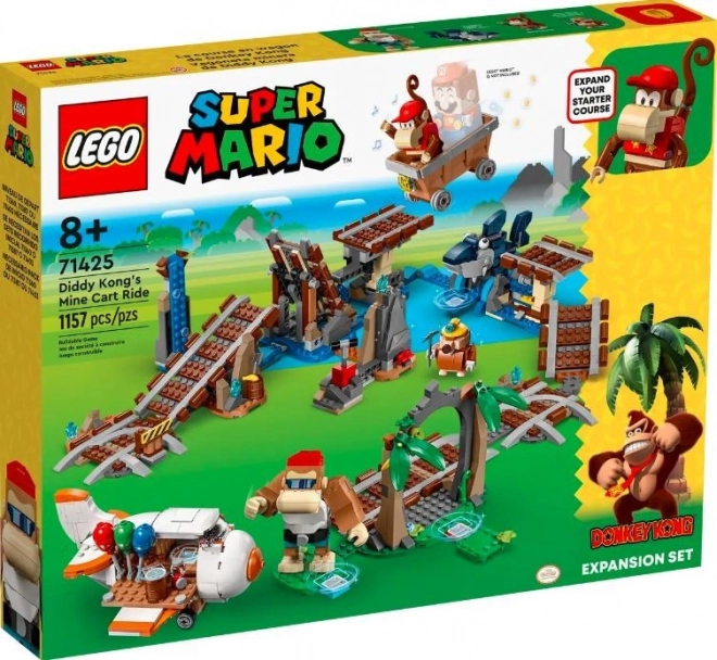 LEGO Super Mario 71425 Diddy Kongova jízda v důlním vozíku - rozšiřující set