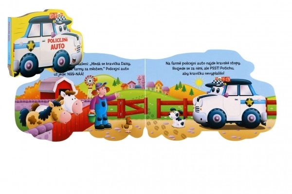 Dětská knížečka - Policejní auto