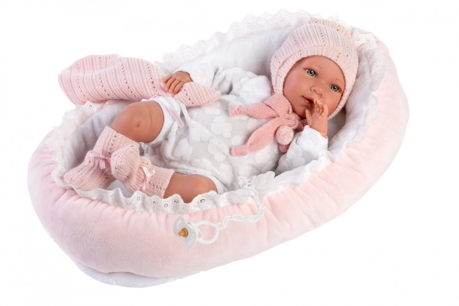 Obleček pro panenku miminko velikosti 40–42 cm s doplňky