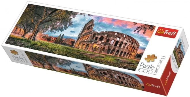 TREFL Panoramatické puzzle Koloseum za úsvitu 1000 dílků