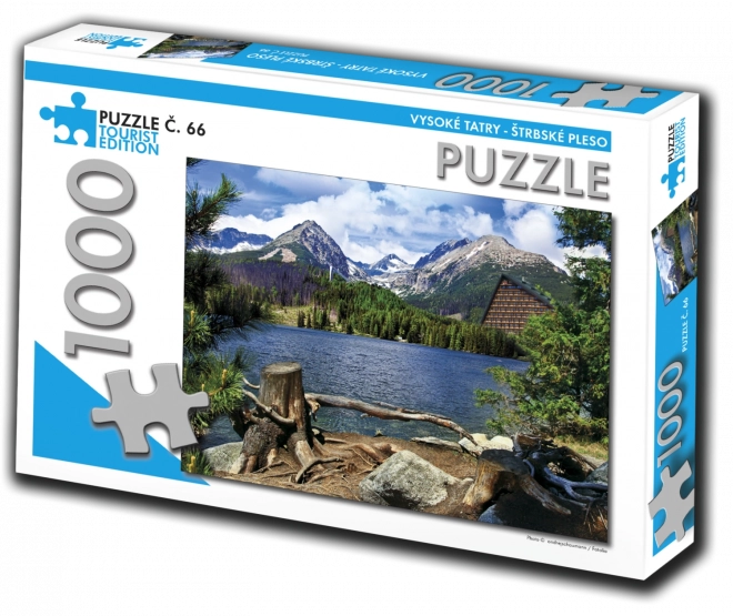 TOURIST EDITION Puzzle Vysoké Tatry, Štrbské pleso 1000 dílků (č.66)