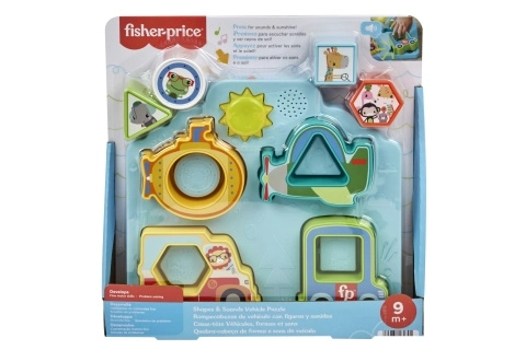 Fisher Price  Puzzle dopravní prostředky se zvuky HRP31