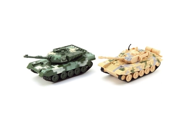 Tank plast/kov 16cm