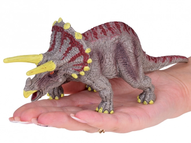 Figurka dinosaura Triceratopts, gumové hračky pro děti ZA5192