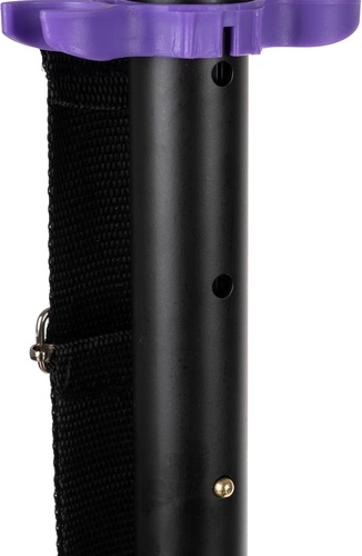 Skládací městská koloběžka pro děti s velkými koly (200 mm) – fialová