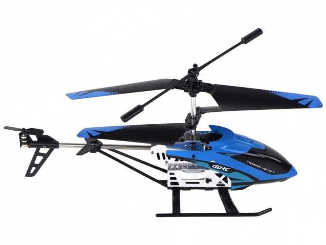 Hliníková RC helikoptéra 2.4G Blue 15 minut letu