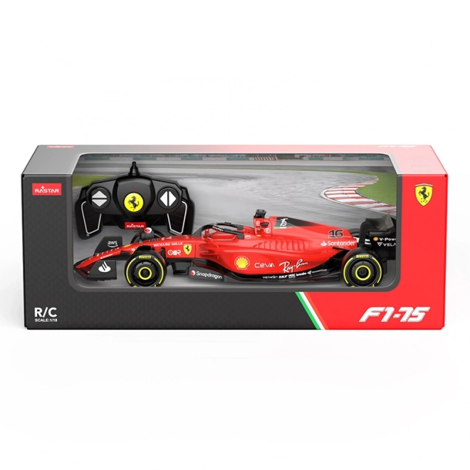 R/C auto formule 1 Ferrari F1 75 1:18 2,4GHz RASTAR