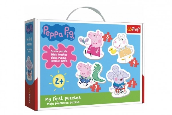 Baby puzzle - Roztomilé prasátko Peppa / Prasátko Peppa