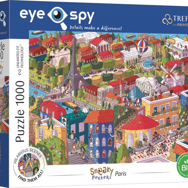 TREFL Puzzle UFT Eye-Spy: Paříž 1000 dílků