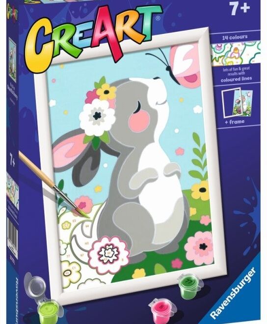 CreArt malování pro děti Krásný králíček