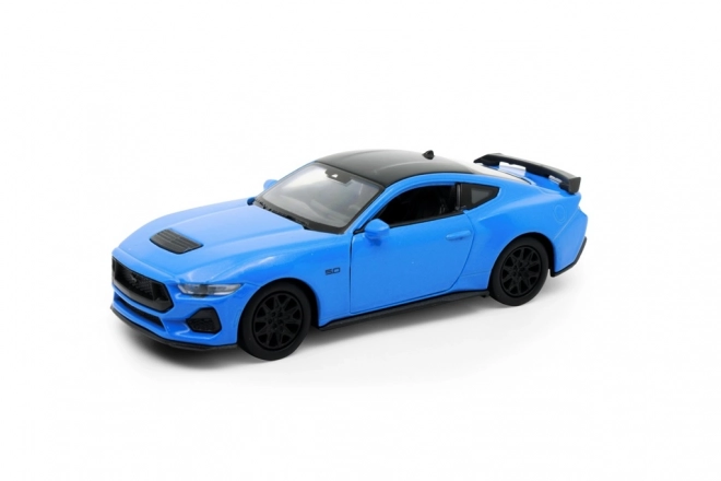 Welly 2024 Ford Mustang GT 1 : 34 modrý