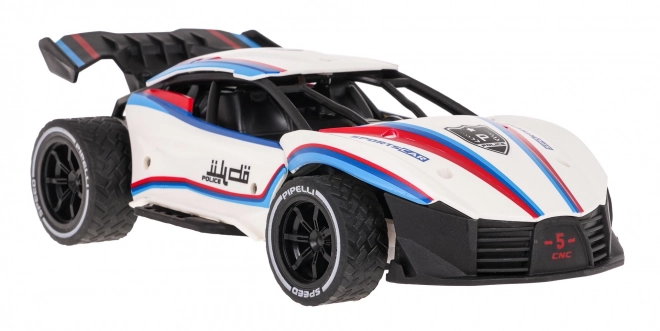 Rychlostní kovové auto 1:20 R/C bílé