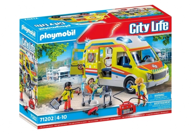 PLAYMOBIL® 71202 Sanitka se zvukem a světlem