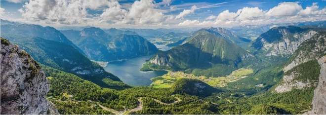 Panoramatické puzzle Alpy 2000 dílků