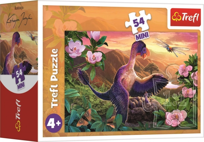 Minipuzzle Dinosauři - 54 dílků