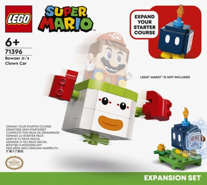 LEGO® Super Mario™ 71396 Bowser Jr. a Clown Car – rozšiřující set