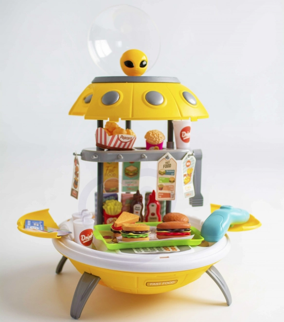 Woopie UFO fast food 3v1 hračka