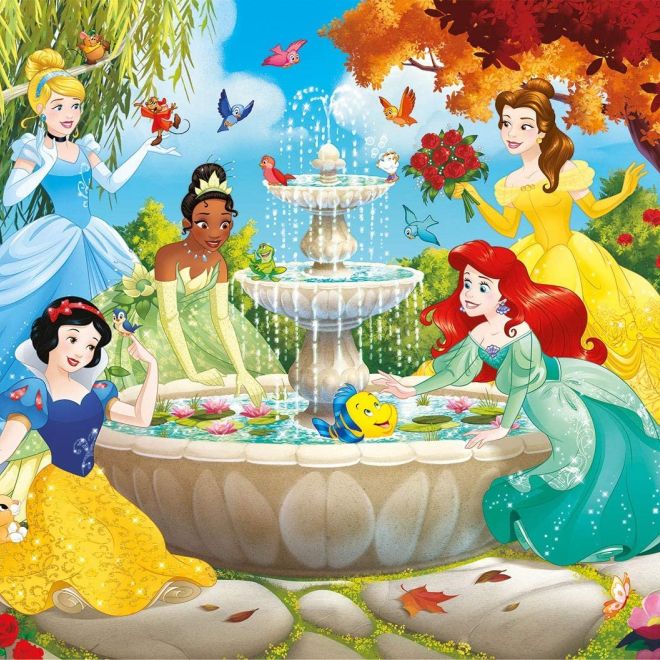 CLEMENTONI Puzzle Disney Princezny 60 dílků