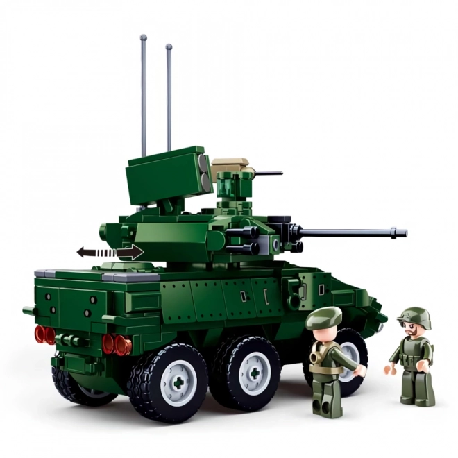 Sluban Model Bricks M38-B0753 Obrněné bojové vozidlo 6x6 EBRC Jaguar