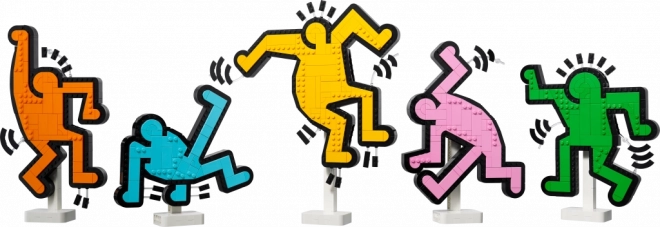 LEGO Art Keith Haring – Tančící postavy