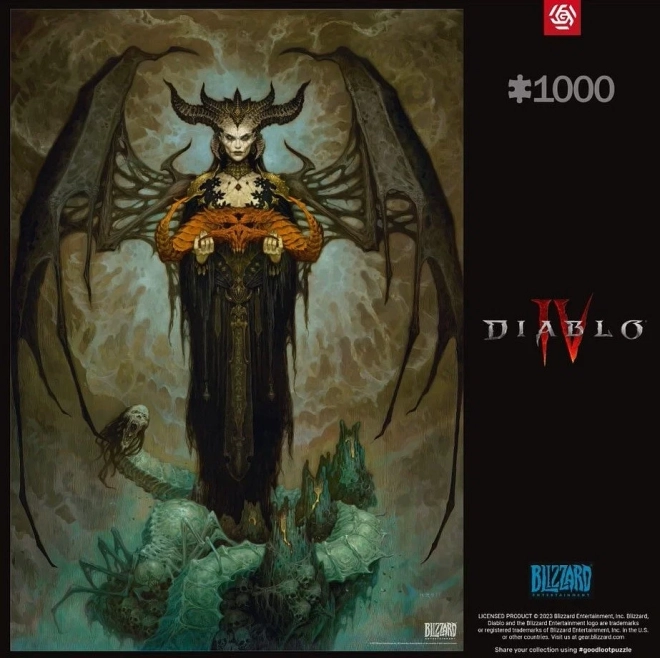 Puzzle Diablo IV: Lilith 1000 dílků