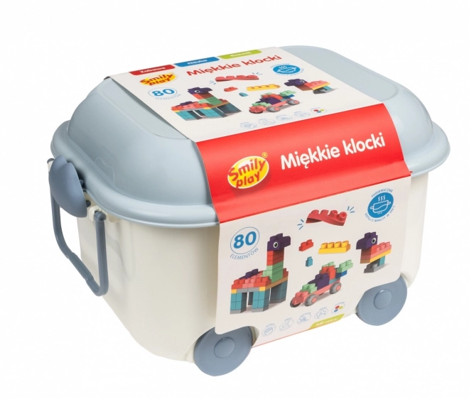 Měkké kostky 80 elementů
