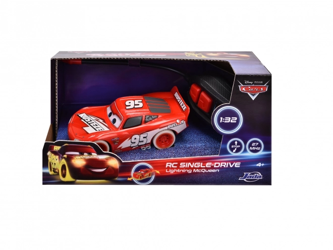 RC Cars Blesk McQueen Single Drive Glow Racers 1:32, 1kan