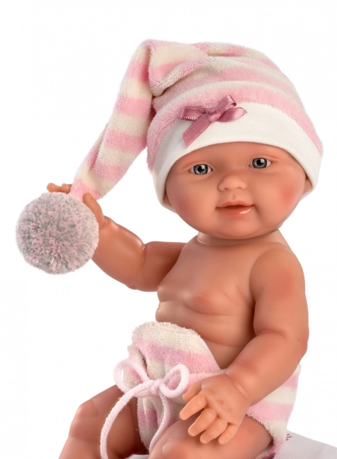 Obleček pro panenku miminko New Born velikosti 26 cm s doplňky
