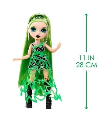 Rainbow High Fantastic Fashion Doll - ZELENÁ - Jade Hunter