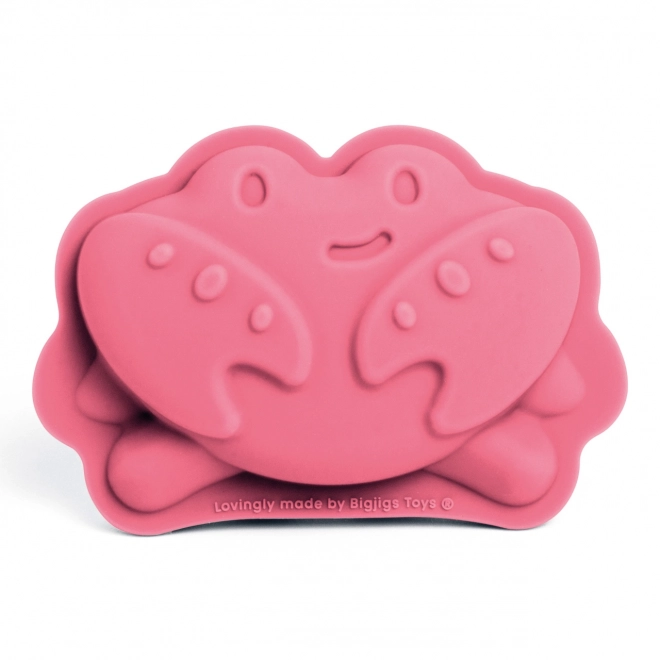 Bigjigs Toys Silikonové formičky růžové Coral