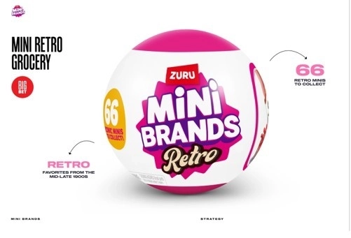 Koule s překvapením Retro Mini Brands