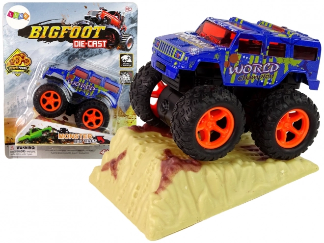 Monster Truck Big Foot gumové pneumatiky rampa