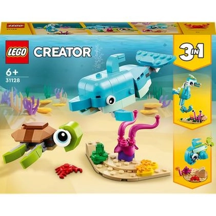 LEGO Creator 3v1 31128 Delfín a želva