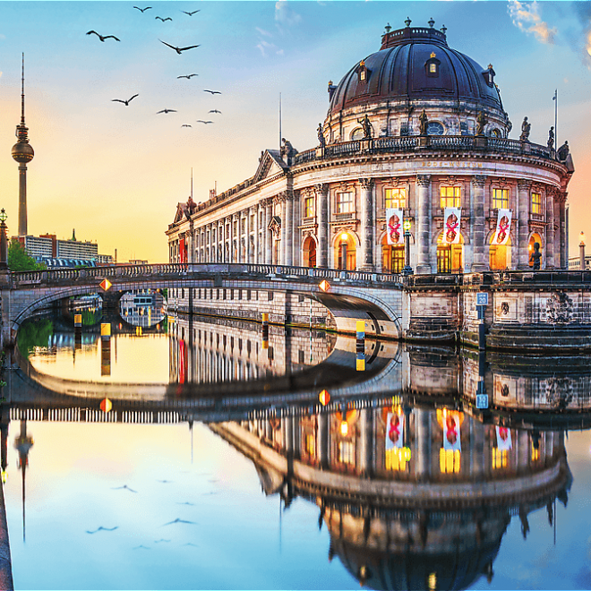 TREFL Puzzle Premium Plus Photo Odyssey: Bodeho muzeum v Berlíně 1000 dílků