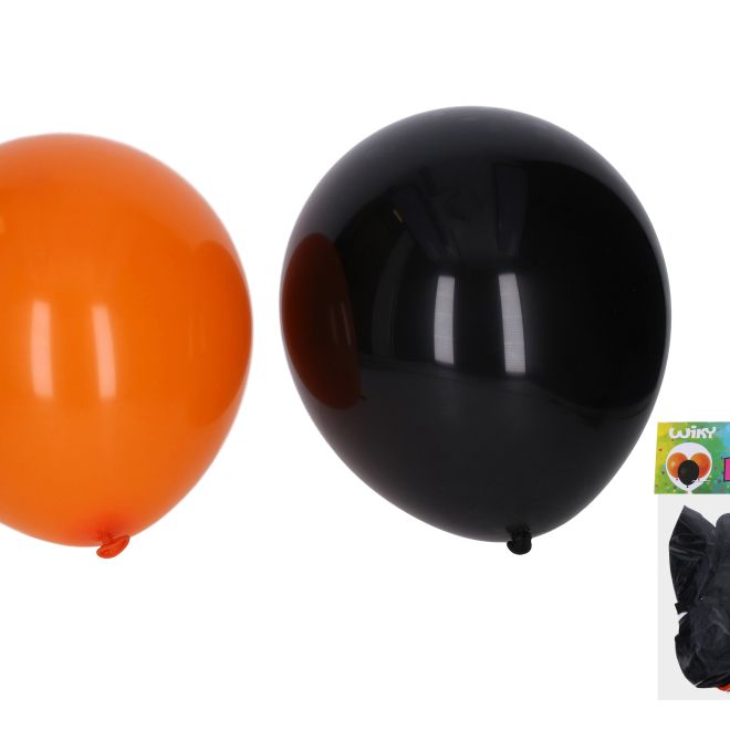 Halloweenské nafukovací balónky 30 cm - 10 kusů