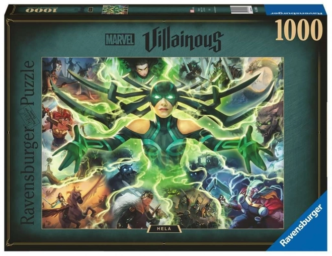 Puzzle 1000 prvků Villainous. Hela