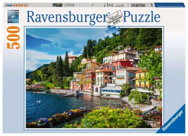 Puzzle 500 prvků Jezero Como, Itálie