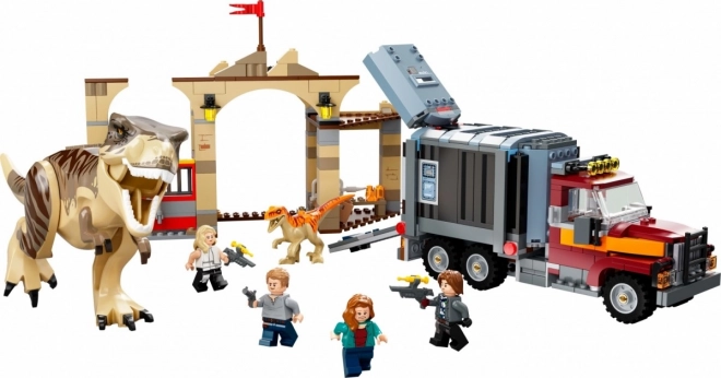 LEGO® Jurassic World 76948 Útěk T-rexe a atrociraptora