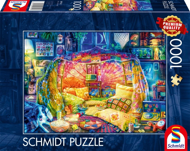 Puzzle útulné doupě 1000 dílků