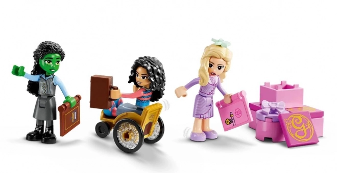 LEGO Klocki Wicked 75681 Glinda, Elphaba a Nessarose na univerzitě Shiz