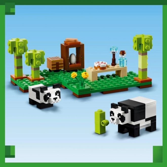 LEGO® Minecraft® 21245 Pandí útočiště