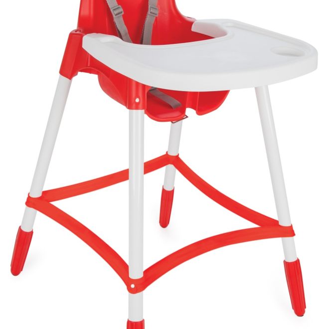 Židlička dětská vysoká Star červená