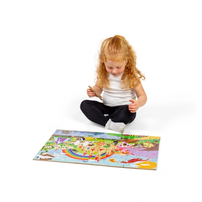 Bigjigs Toys Puzzle Fantasy svět