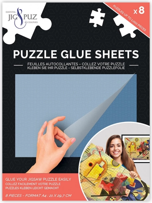 JIG&PUZ Lepicí fólie na puzzle pro 1000 dílků