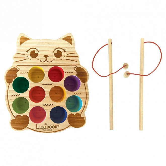 Hra na rybáře Bio Toys Greedy Cat