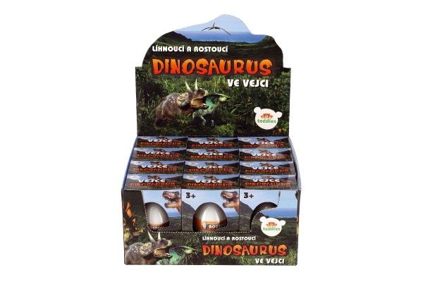 Vejce líhnoucí a rostoucí dinosaurus 6cm v krabičce